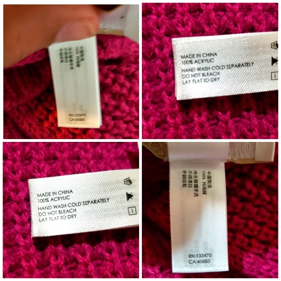 Michael Kors scarf with pocket on pink - Picture 15 of 16